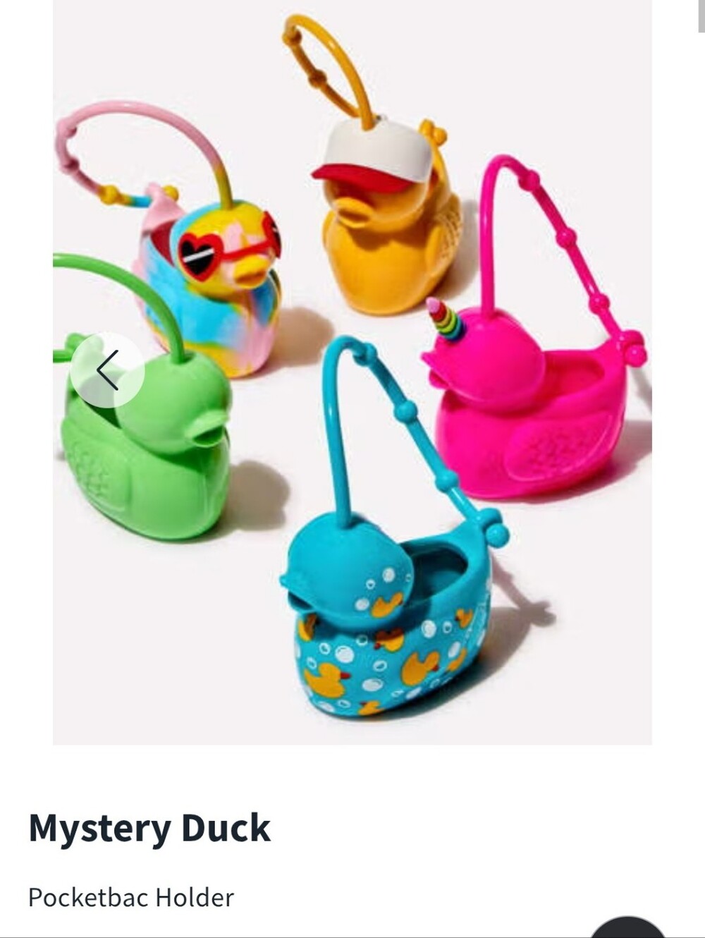 Bath And Body Works Sealed Mystery Duck Pockerbac Holder Bundle Of 5 Collection - Picture 7 of 10